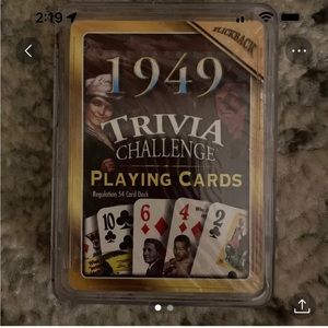 1949 Trivia Cards